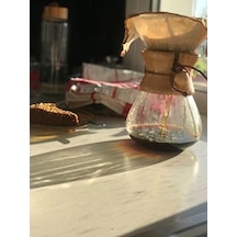 2 Adet Yıkanabilir, Kumaş Chemex Kahve Filtresi Ağartılmamış%100 Ham Pamuk, Organik, Ekolojik Filtre Chemex C.2