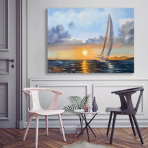 Yağlı Boya Tablo %100 El Yapımı Home In Joy 94Cmx75Cm (507015493)