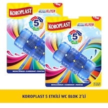 Koroplast 5 Etkili Wc Blok 2'li 2 x 50 G
