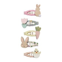 Mimi & Lula Bunny And Chick Mini 5'li Toka Çok Renkli