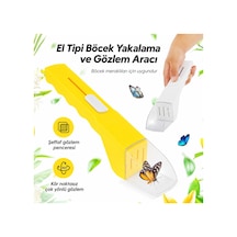 Valkyrie Böcek Yakalama Ve Gözlem Aparatı Şeffaf Hazneli 360 İnceleme Aracı Sarı