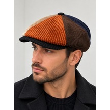 Aida Jewelss Modern Kasket Baretta Kışlık Şapka Peaky Blinders Şapka Çok Renkli