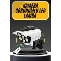Hubrendy Tekno Led Lamba-güneş Paneli Destekli Uzaktan Kumandalı Solar Led Lamba