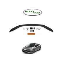 Eurocap Honda Civic 10 Ön Kaput Koruma Rüzgarlık 3Mm Abs 2016-›