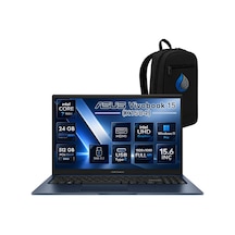 Asus VivoBook 15 X1504VA-BQ5456RNP09 Core 7 150U 24 GB 512 GB SSD 15.6" W11P Dizüstü Bilgisayar