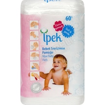 3 Adet İpek Bebek Temizleme Pamuğu 60 Lı