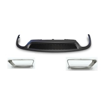 Audi a6 makyajlı dönüşüm arka difüzör 2012 / 2014