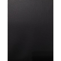 Yapışkanlı Siyah Delikli Suni Deri 1 Adet 100 CM x 140 CM
