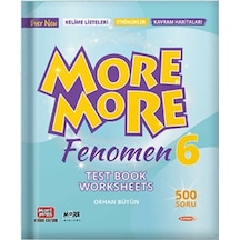 More More English 6 Fenomen Test Book Kurmay ELT Yayınları -2022