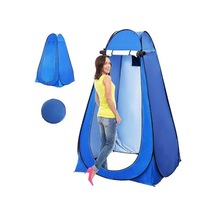 Otomatik Kamp Giyinme Çadırı Beyaz