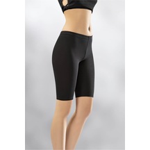 Kadın Siyah Diz Üstü Tayt 3'lü Karışık