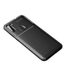 Samsung Galaxy A11 Kilif Silikon Ince Lüx Karbon Koruma 345251181