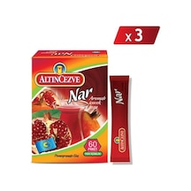 Altıncezve Nar Aromalı Tek İçimlik İçecek Tozu 3'lü 40 x 1.5 G