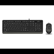 A4 Tech F1010, Gri, Fstyler, Usb Kablolu, Türkçe Q, Multimedya, Klavye Mouse Set Diğer A4 Tech F1010, Gri, Fstyler, Usb Kablolu, Türkçe Q, Multimedya, Klavye Mouse Set Diğer