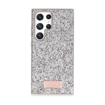Onegif Samsung Galaxy S23 Ultra Bright Simli Kapak - Gümüş 0.2M-Çok Renkli