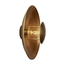 Rustik Vintage Tavan Avize Mat Gold Eskitme Kaplama Endüstriyel U Siyah