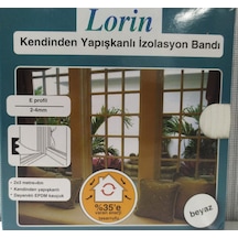 Lorin Kendinden Yapışkanlı Izolasyon Bandı E Tipi