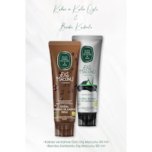 Eyüp Sabri Tuncer Bambu Karbonlu + Kakao ve Kahve Özlü Diş Macunu 2 x 90 ML