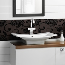 Turkuaz Seramik Tezgah Üstü Lavabo Bella 70 x 45 CM