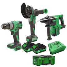 Hais Pro Akülü 3 İü Set 2x 4.0 Akü + Şarj Cihazı