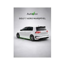 Volkswagen Golf 7 Aero Marşpiyel Seti Sağ Sol A+ Kalite Fiberglass Boyasız Birebir Uyum