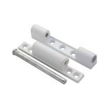 Düz Metal Menteşe 75mm Beyaz Pvc Pencere - 20'li Paket Diğer