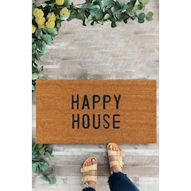 Happy House, İç Ve Dış Kapı Önü Paspası, Dijital Baskı Paspas