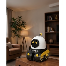 Taşınabilir Led Gece Lambası Ve Projektör Uczzzrobotprojektör-7 Çok Renkli