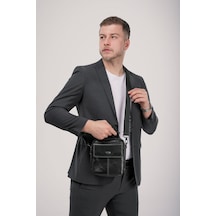 Ççs Erkek Çapraz Çantası Ccs31606 Std / Siyah Siyah