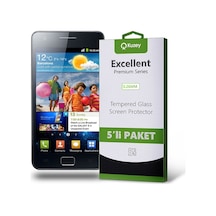 Samsung Uyumlu Galaxy S2 Ekran Koruyucu Cam 5 Adet Ekonomik Paket (554292913) 20 Tl Fark Ile Apple  iPhone Hızlı Şarj Kablosu