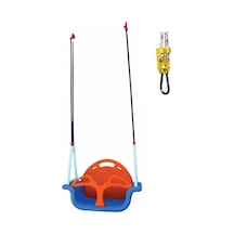 King Kids İpli Boncuk Salıncak Mavi