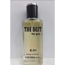 The Best For You E-51 Açık Erkek Parfüm EDT 50 ML