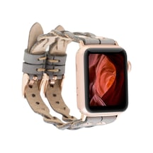 Apple Uyumlu Watch Deri Kordon York Double Tour Rst9