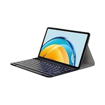 Huawei Uyumlu Matepad 11 2023 Bluetooth Klavyeli Standlı Kılıf-bkk4