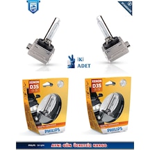 İki Adet Philips D3S Xenon Standart Ampul 42403 Vıs1