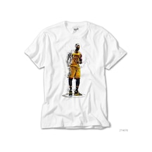 Lebron J. Cavs 23 Beyaz Tişört Beyaz