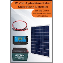 Aydınlatma Venti Solar Paket 12 Volt-350wp