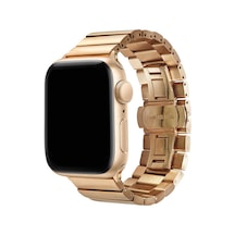 Apple Uyumlu  Watch 44 MM Krd-41 Metal Kordon (487924565)
