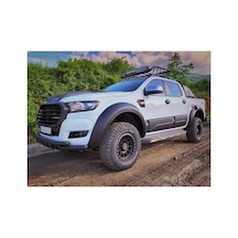 Ford Ranger T6 T7 T8 Jumbo Çamurluk Dodik Seti Düz Model Mat Siyah