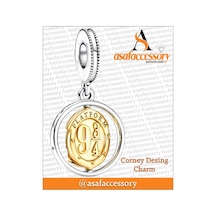 Corney Desing Charm Asafaccessory Sarı