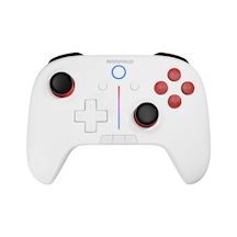 Hydra Beyaz Bt + 2.4 Ghz Pc Gamepad Rgb Joypad Diğer