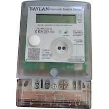 Baylan Monofaze Dij.elektrik Sayacı Haberleşmeli