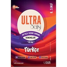 Palme 8.sınıf Ultra Türkçe Haftalık Kazanım Kavrama Denemeleri