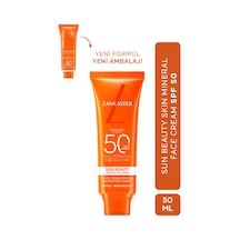 Sun Beauty Sensitive Mineral Yüz Krem Spf50 50 Ml