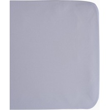 Bebek Lastikli Çarşaf 60x120 Cm Desensiz Gri - Çok Renkli