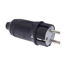 1 x 16 A Kauçuk Topraklı Erkek Fiş 220 - 15 Adet
