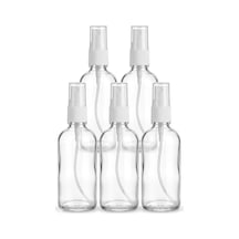 5'li Boş Sprey Şişe Seti, 100 Ml Boyutunda Seyahat İçin Uygun