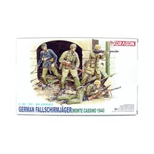 1/35 Alman Paraşütcüler Monte Cassıno 1944 Figür Maketi, Dragon 6005