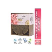 Black Shine BS Defne Gül Sabunu Gözenek Sıkılaştırıcı Peeling, Besleyici Arındırıcı Doğal Cilt Ve Saç Bakımı
