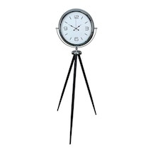 Büro Ev Ofis Hediyesi İçin Style Krom Tripod Ayaklı Saat Diğer